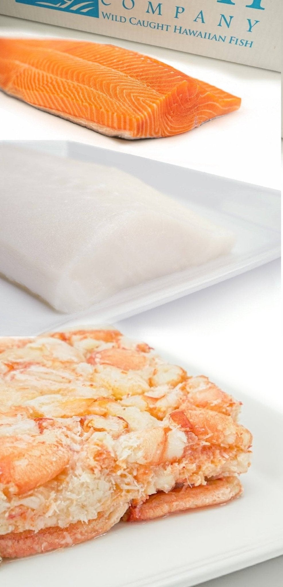 Sweet Crab King Salmon And Mero 3 lbs - Honolulu Fish