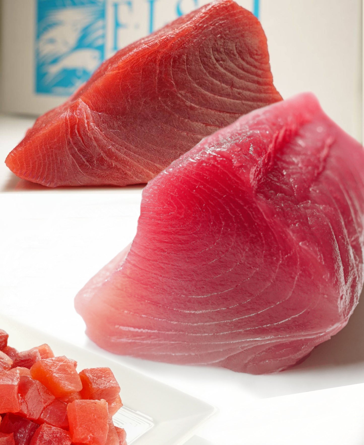 Hawaiian Ultra Ahi And Bright Red Albacore Sashimi 2 lbs