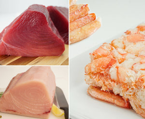 Ultra Ahi, Premium Swordfish And Red Deep Sea Sweet Crab 4.5 lbs - Honolulu Fish