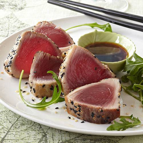 Hawaiian Bright Red Albacore Ahi Sashimi Cut 1 lb - Honolulu Fish