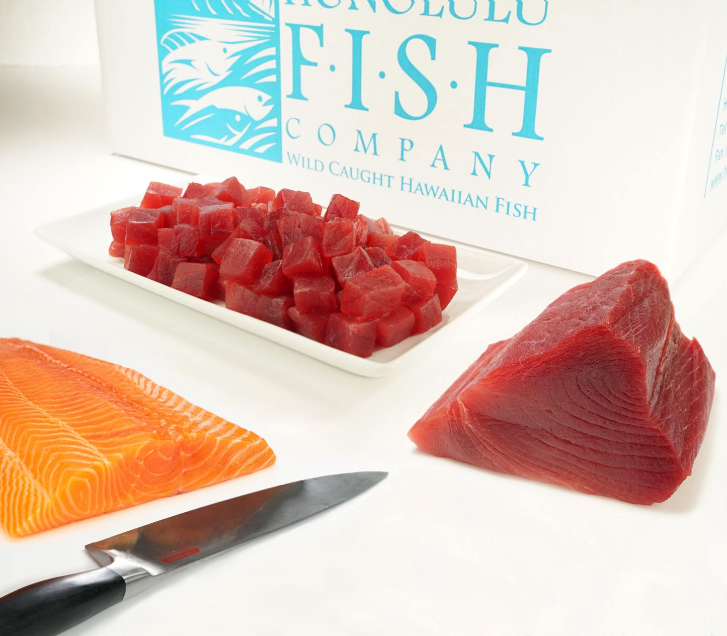 Hawaiian Chiisai Mini Sashimi Pak 3 lbs - Honolulu Fish