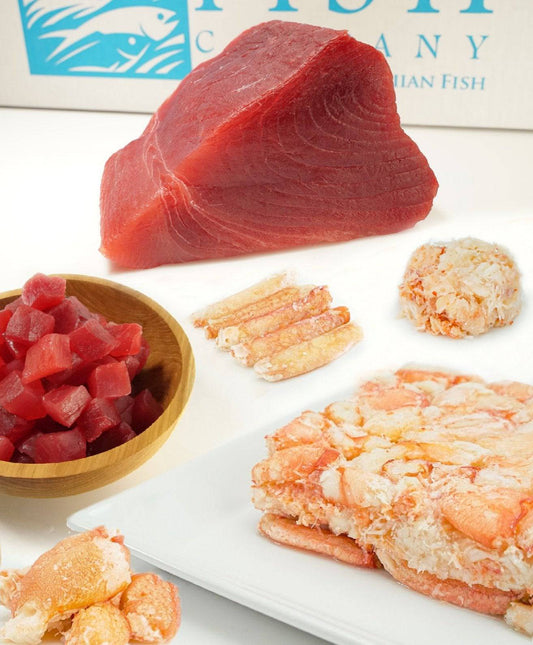 Ultra Ahi And Deep Sea Crab Box - Honolulu Fish