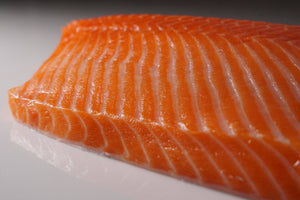 Sashimi Cut Salmon Fillet 5 lbs - Honolulu Fish