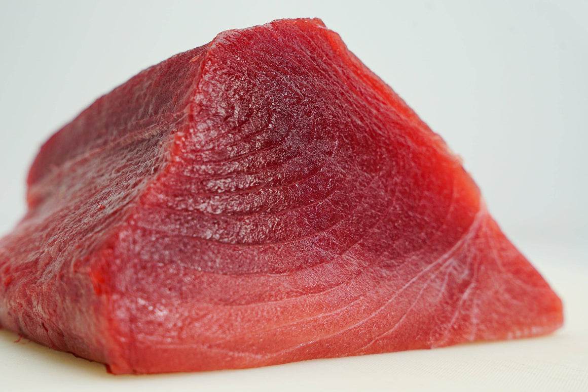 Hawaiian Ahi Bright Red Sashimi Cut - Honolulu Fish