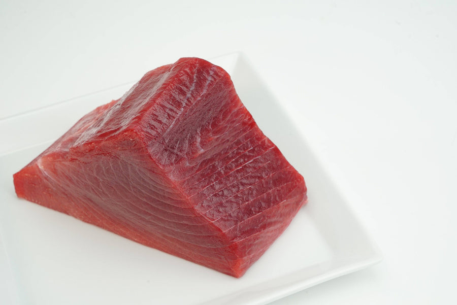 Hawaiian Ahi Bright Red Sashimi Cut - Honolulu Fish