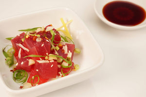 Hawaiian Ahi Bright Red Sashimi Cut - Honolulu Fish